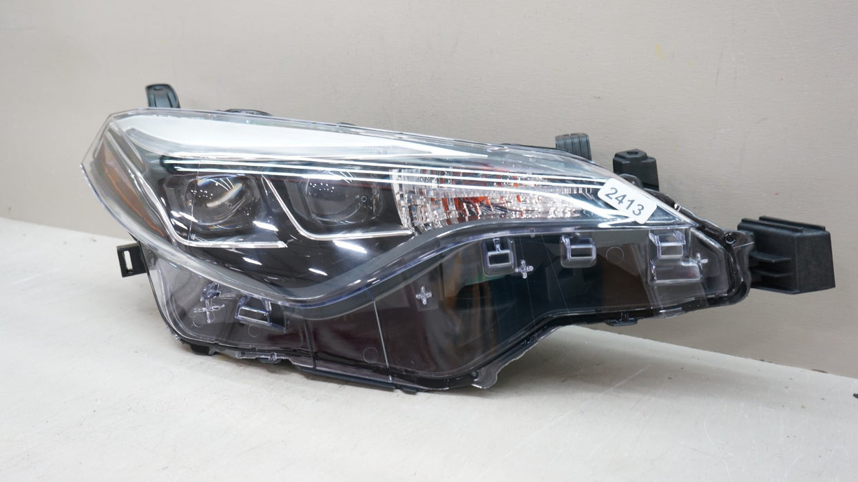 2017-2019 TOYOTA COROLLA FRONT RIGHT PASSENGER SIDE LED HEADLIGHT CAPA