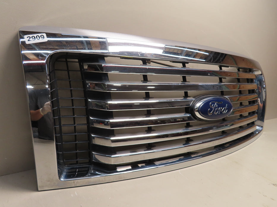 2009-2014 Ford F-150 XLT FRONT CHROME GRILL GRILLE OEM