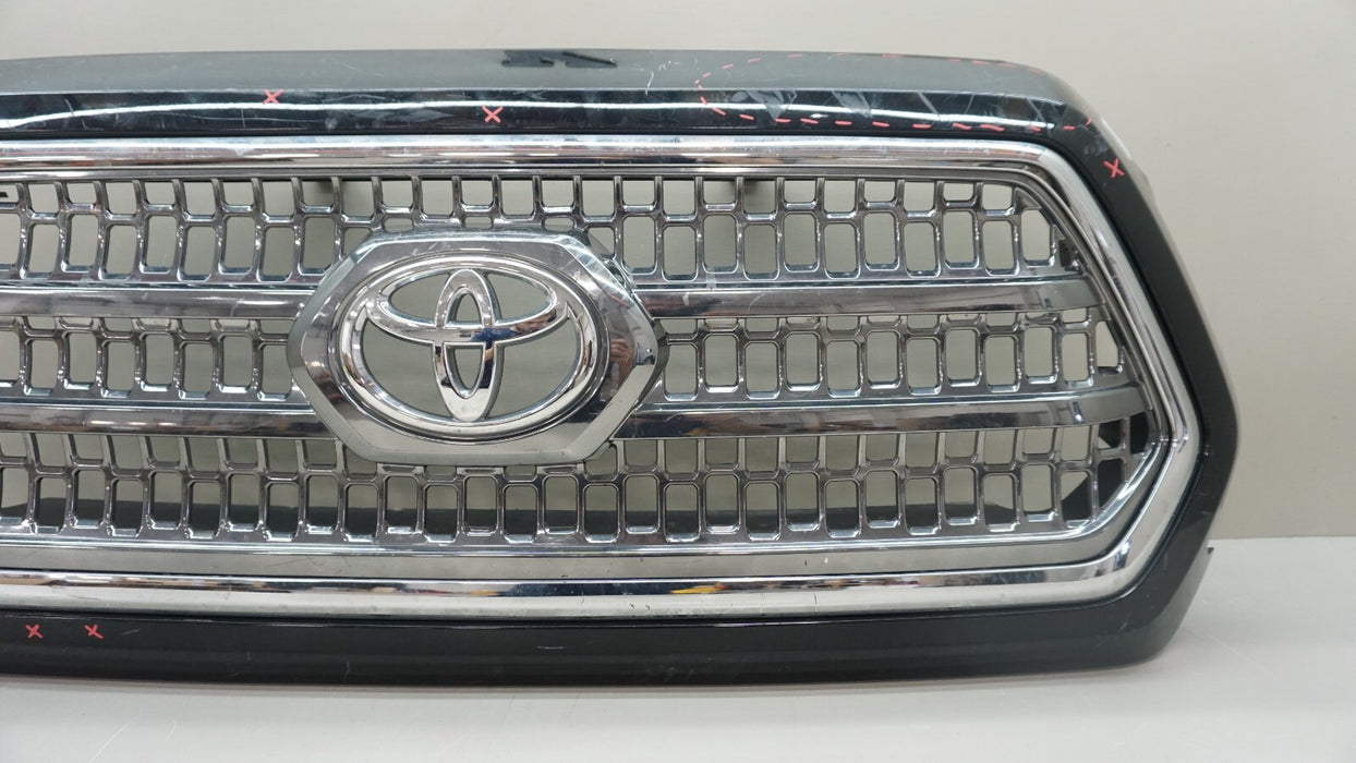 2016-2020 TOYOTA TACOMA FRONT CHROME MAIN CENTER GRILLE OEM 5311304030