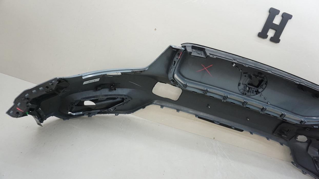 2021 VOLVO XC40 RECHARGE FRONT BUMPER COVER PANEL W/ GRILLE EMBLEM OEM 31455243