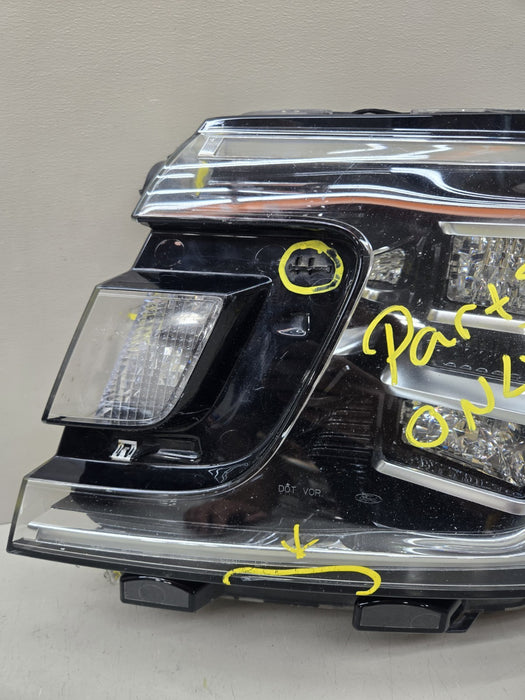 2018 2019 2020 2021 FORD EXPEDITION FRONT LEFT LED HEADLIGHT OEM PARTS ONLY