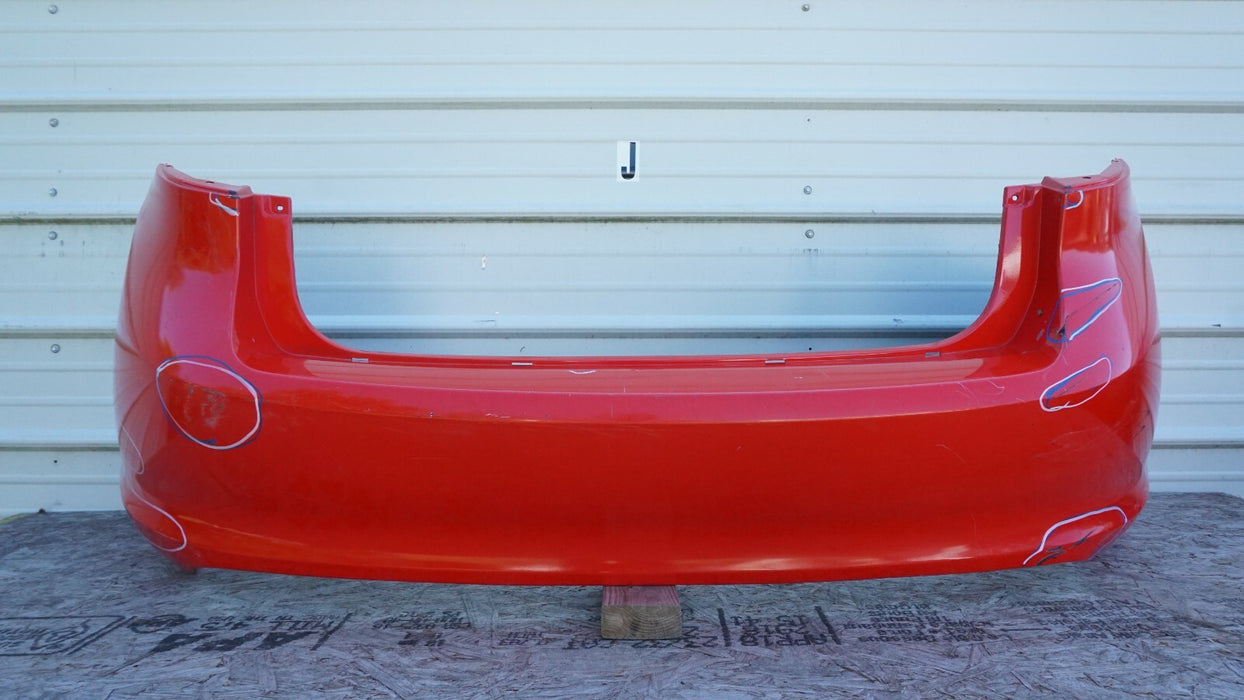 2011-2013 FORD FIESTA SEDAN REAR BUMPER COVER PANEL PLASTIC AFTERMARKET 11 12 13