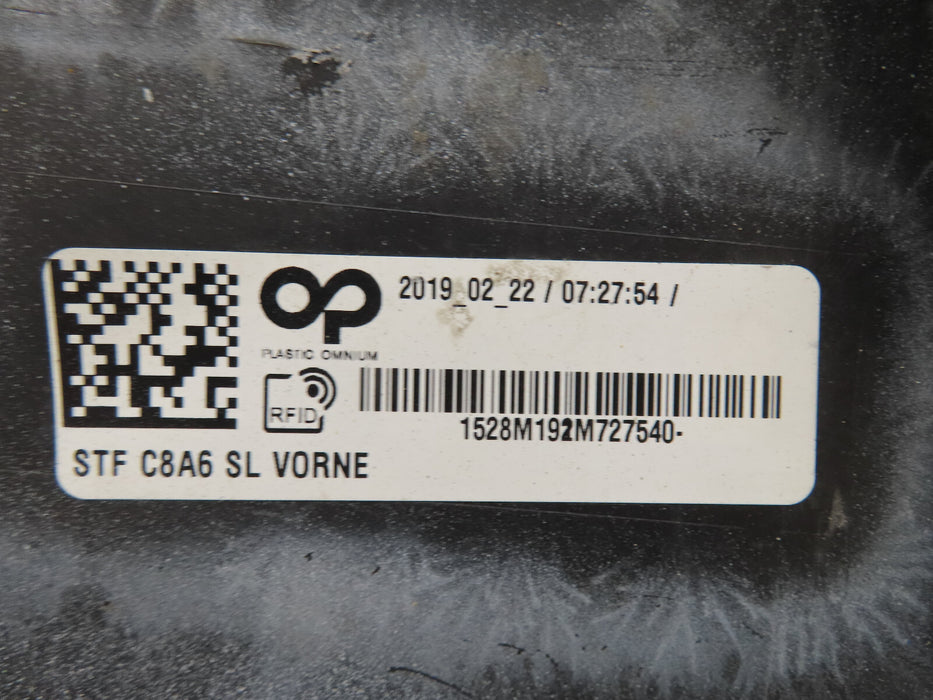 2019-2023 AUDI A6 FRONT BUMPER COVER OEM 4K0807437
