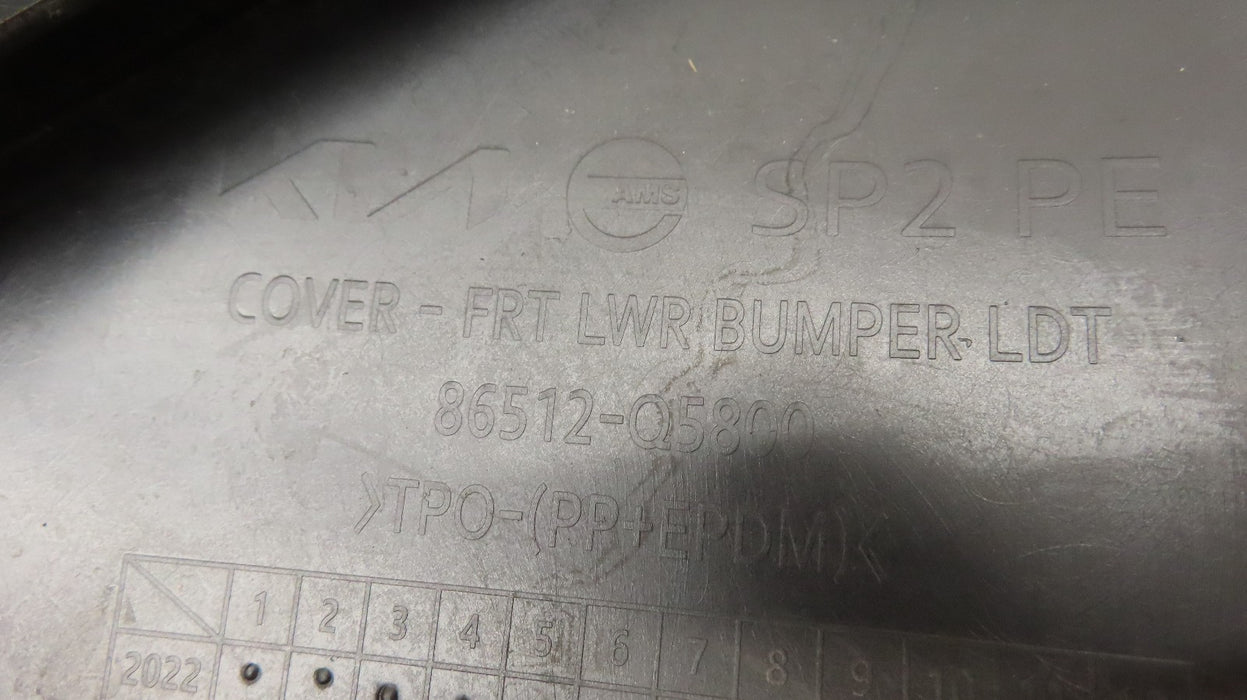 2024 2025 KIA SELTOS FRONT LOWER BUMPER COVER OEM