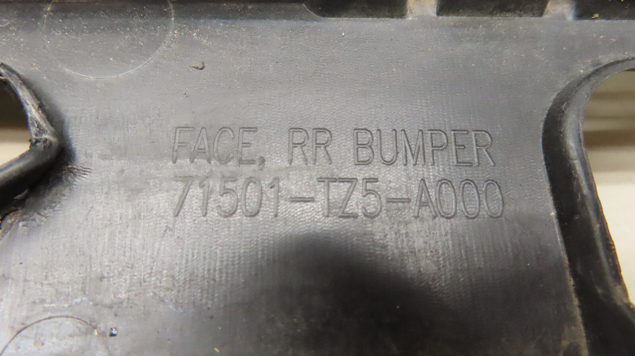 2017-2020 ACURA MDX REAR BUMPER COVER OEM 71501-TZ5-A000