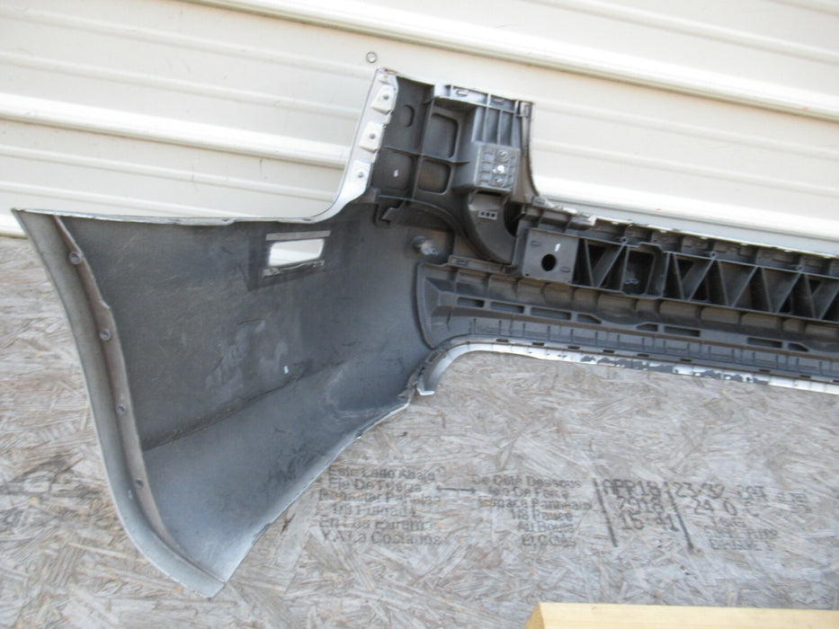 2005 - 2008 AUDI A4 REAR BUMPER COVER PANEL W/ PARKING SENSOR HOLES OEM