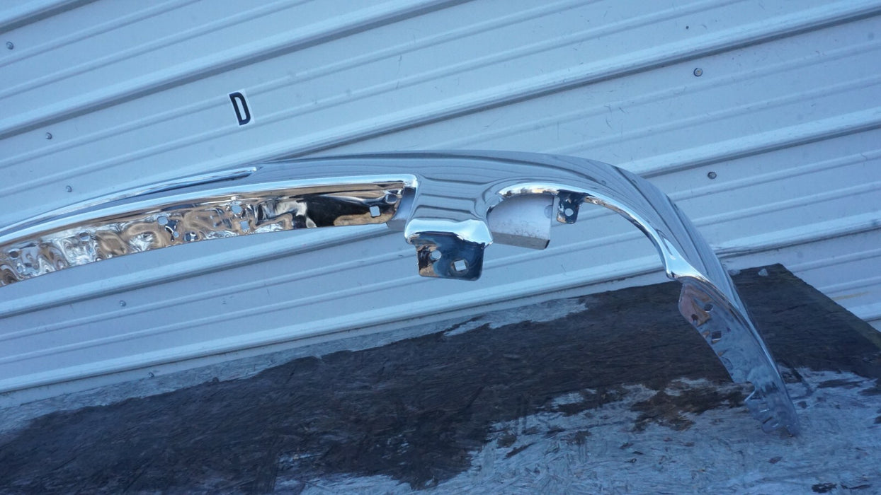 2007-2010 GMC SIERRA 3500 FRONT BUMPER FACE BAR CHROME CAPA AFTERMARKET