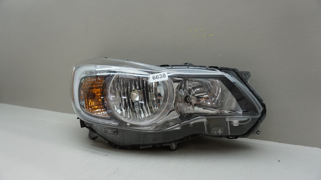 2016-2017 SUBARU CROSSTREK FRONT RIGHT PASSENGER SIDE HEADLIGHT HALOGEN OEM