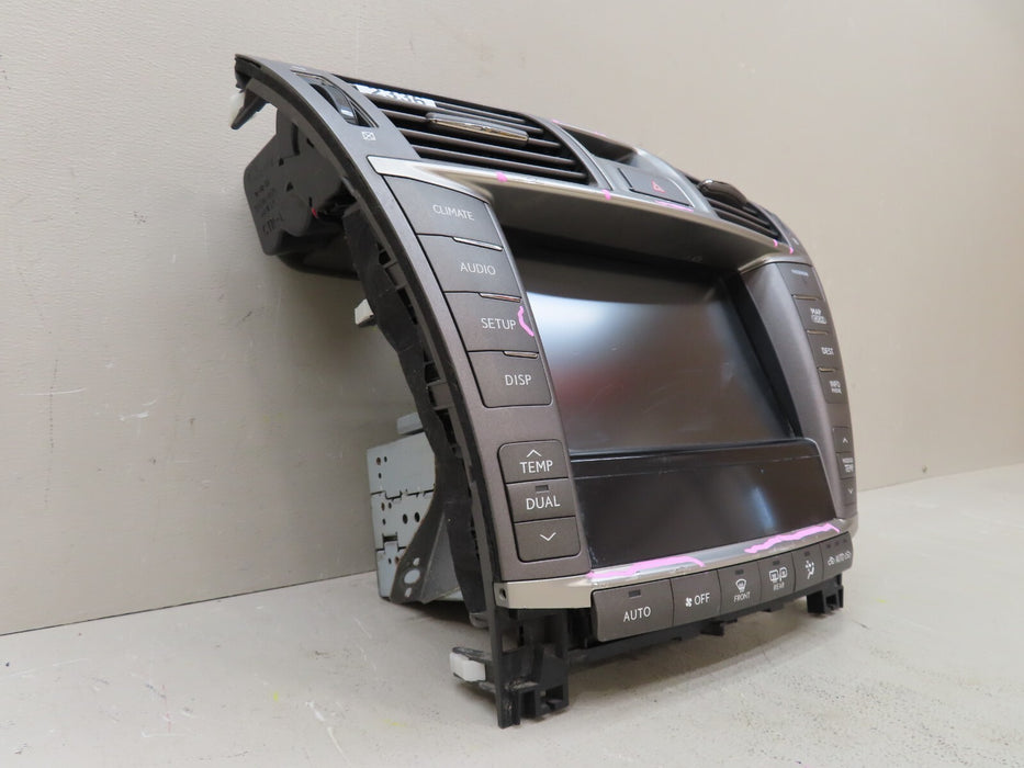 2007-2010 LEXUS LS460 LS600HL NAVIGATION GPS TOUCH SCREEN W/CLIMATE CONTROL