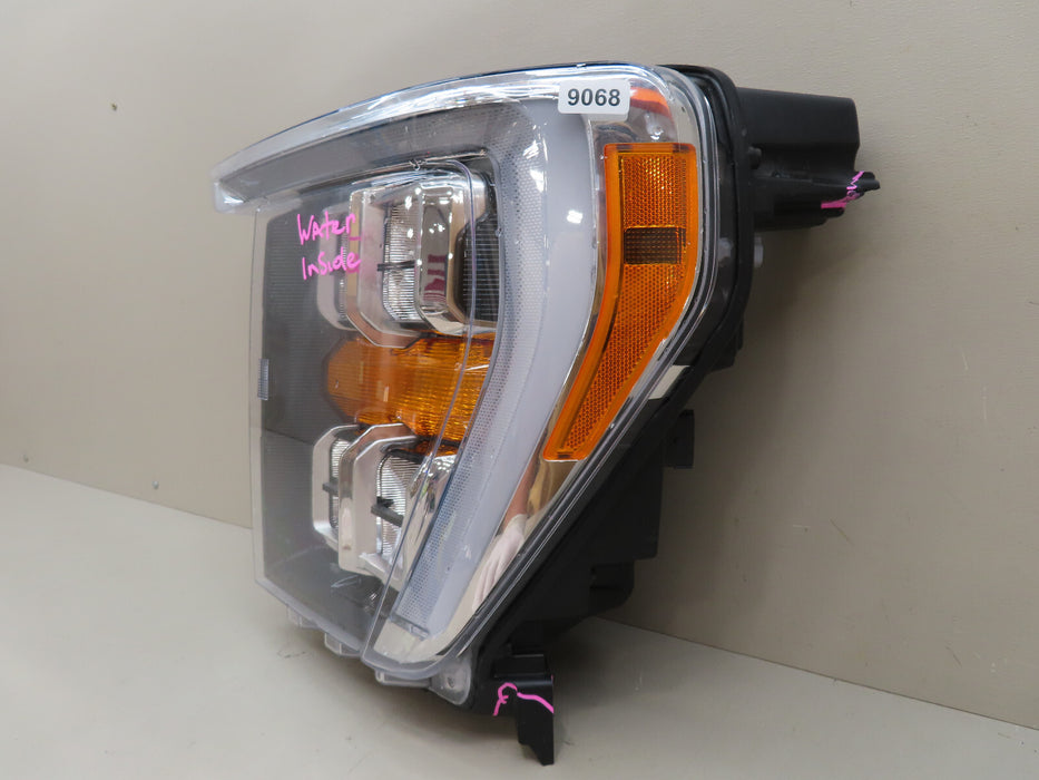 2021-2023 FORD F150 F-150 FRONT LEFT DRIVER  HEADLIGHT LED QUAD OEM NL34-13E015