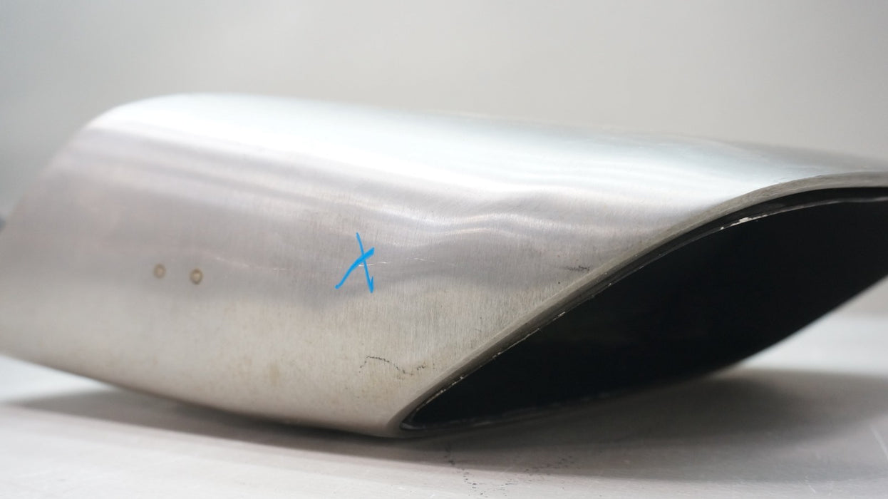 2019-2023 PORSCHE MACAN LEFT EXHAUST TAIL PIPE TIP OEM 95B253681AJ