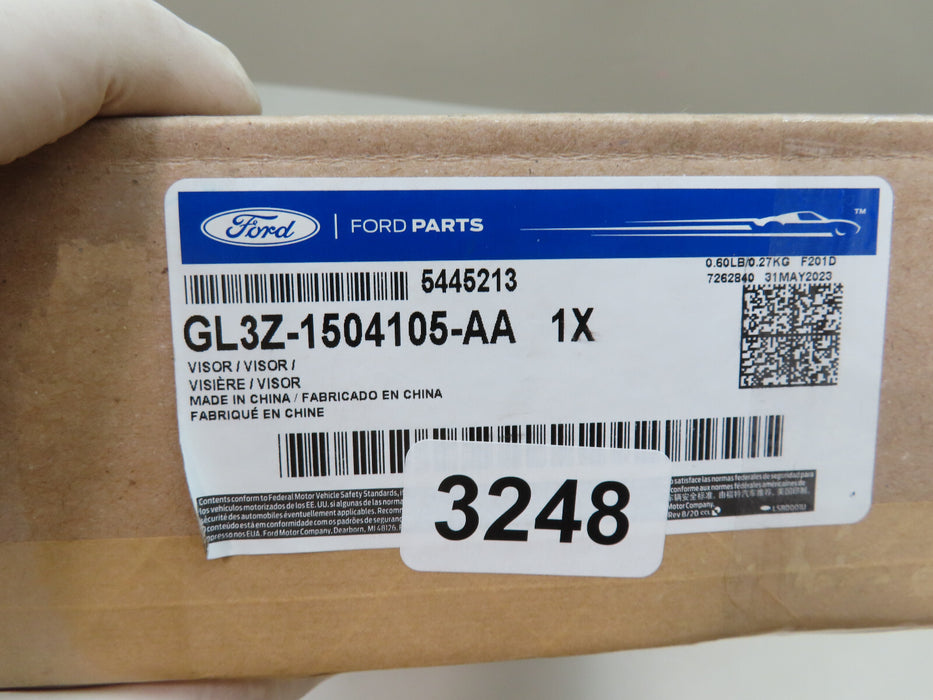 2015 2016 2017 GENUINE FORD F-150 SUN VISOR OEM GL3Z-1504104-AA