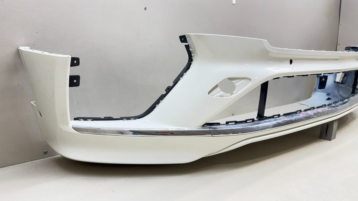 2021-2024 BENTLEY BENTAYGA FRONT BUMPER COVER OEM A9B GLACIER WHITE