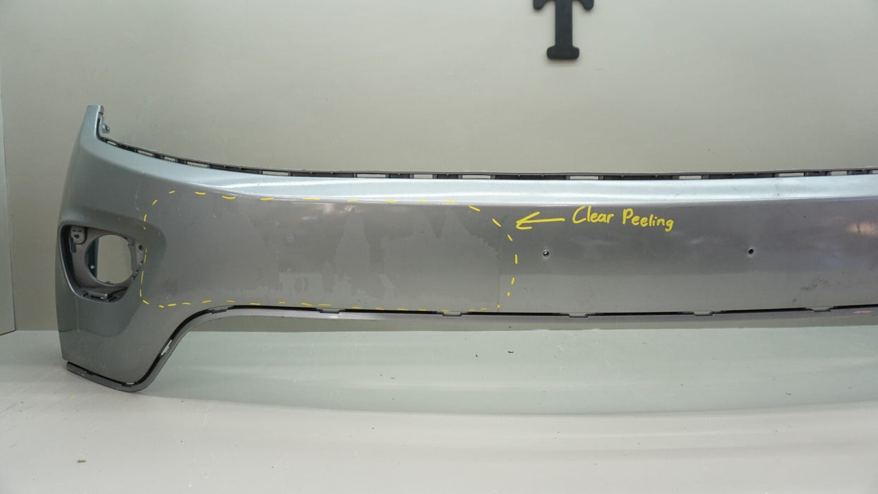 2014-2016 JEEP GRAND CHEROKEE FRONT BUMPER COVER 1WL27TRMAC OEM 14 15 16