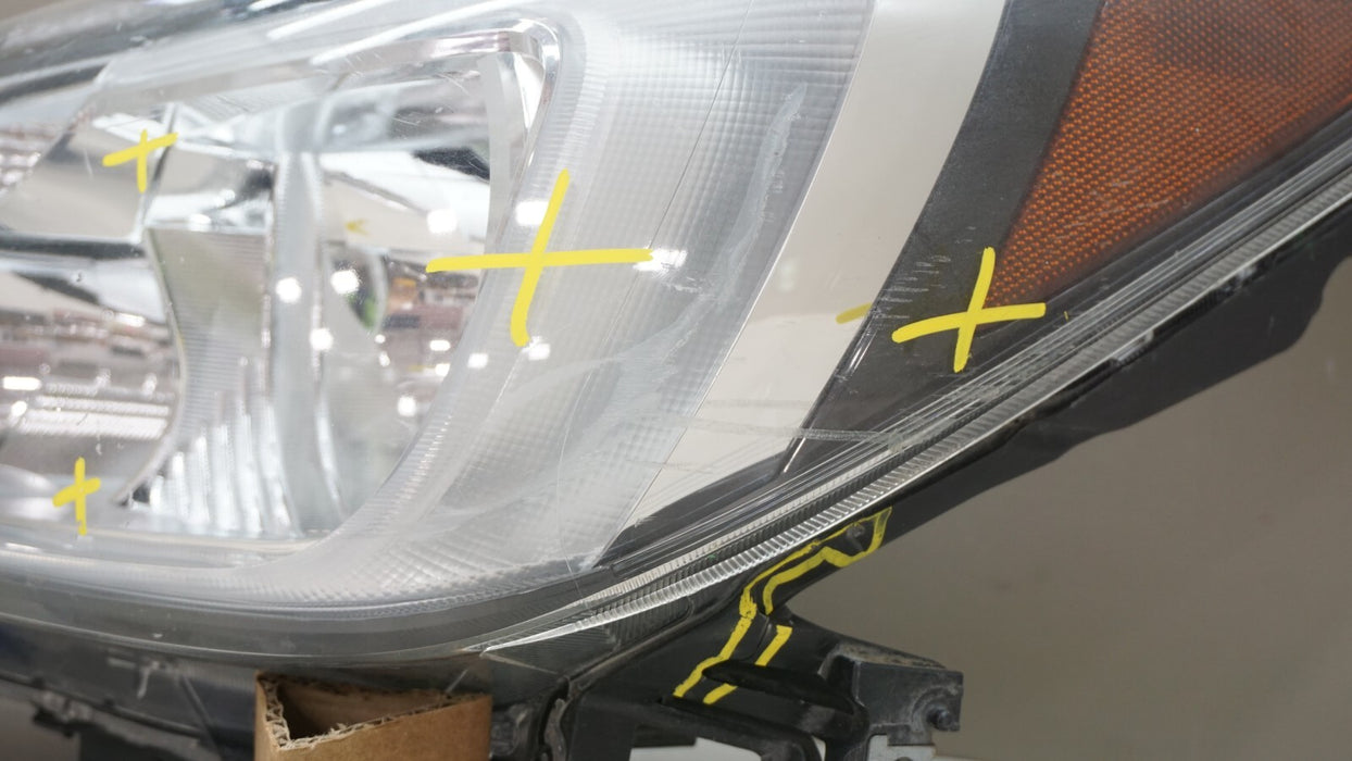 2017-2018 SUBARU FORESTER FRONT LH LEFT DRIVER SIDE HALOGEN HEADLIGHT OEM