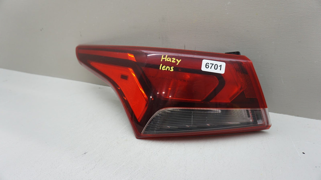 2018-2022 HYUNDAI ACCENT REAR LEFT DRIVERS SIDE TAIL LIGHT OEM