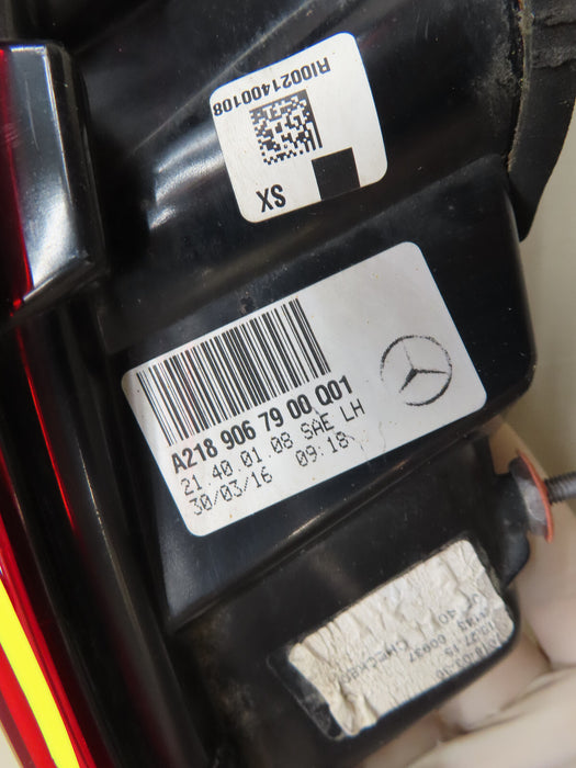 2015-2018 MERCEDES-BENZ CLS 550 REAR LEFT DRIVER SIDE TAIL LIGHT OEM PARTS ONLY