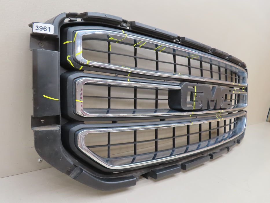 2015 2016 2017 2018 GMC YUKON FRONT RADIATOR GRILLE GRILL OEM 84119634