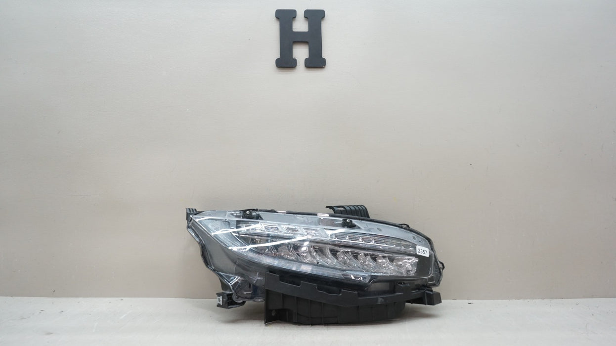 2016-2021 HONDA CIVIC FRONT RIGHT PASSENGER SIDE HEADLIGHT LED OEM