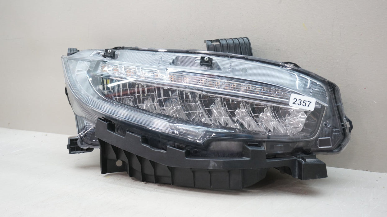 2016-2021 HONDA CIVIC FRONT RIGHT PASSENGER SIDE HEADLIGHT LED OEM
