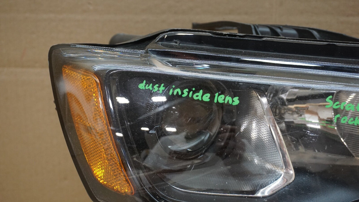 2017-2021 JEEP GRAND CHEROKEE FRONT RH RIGHT PASSENGER SIDE HEADLIGHT OEM