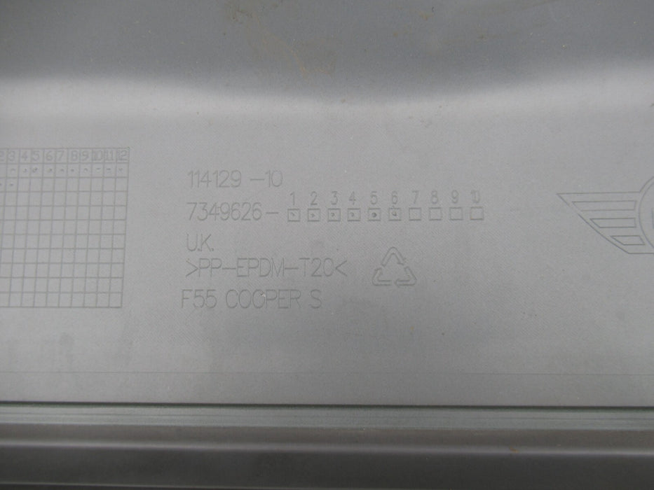 2015-2019 MINI COOPER S F55 REAR BUMPER COVER PANEL PLASTIC 7349626 OEM