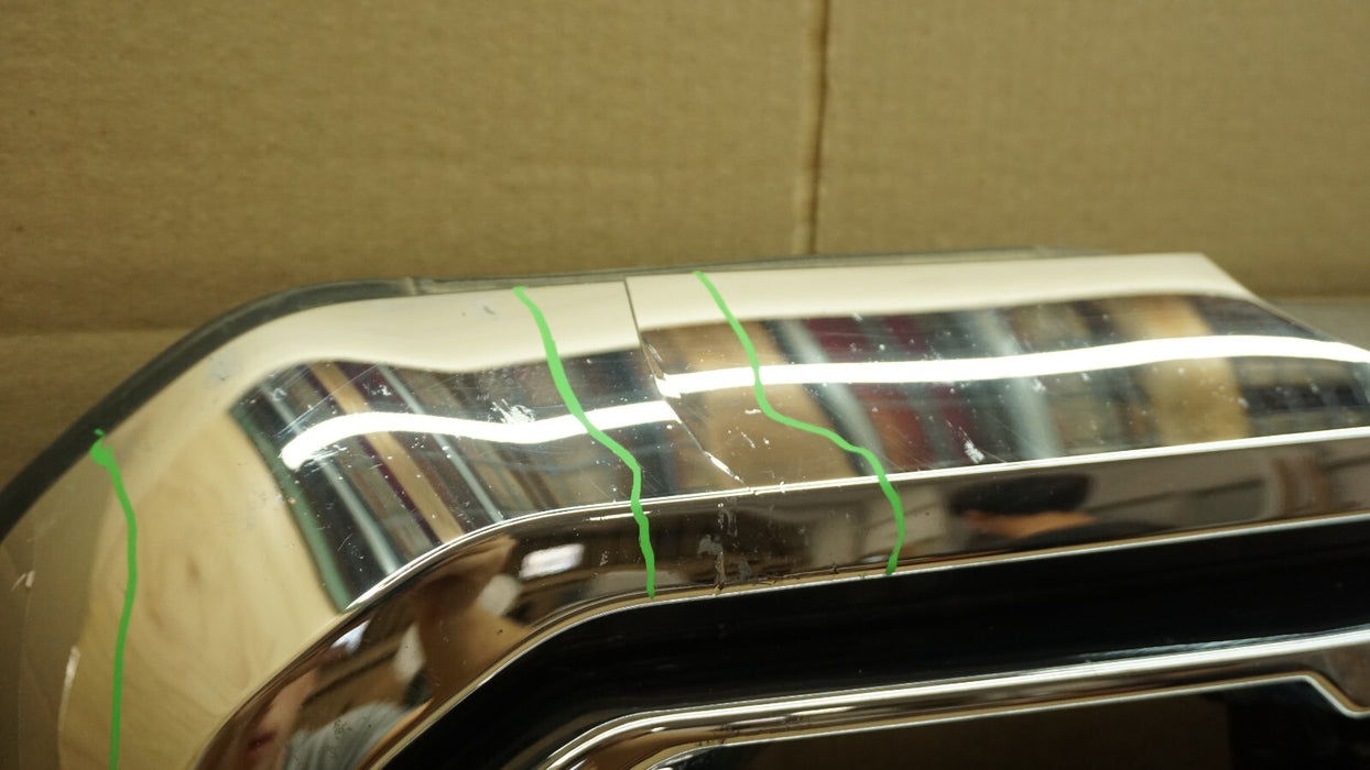 2019 2020 2021 GMC SIERRA 1500 FRONT CHROME GRILLE GRILL FACTORY OEM 19 20 21