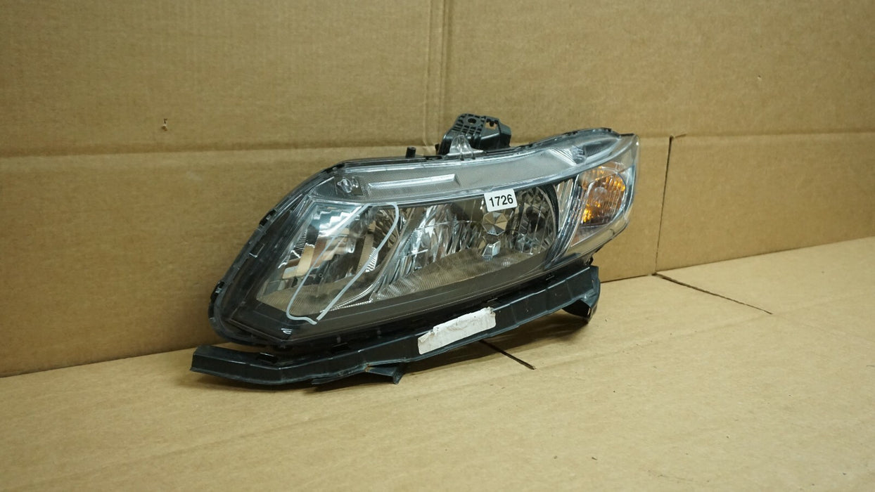 2013-2015 HONDA CIVIC SEDAN FRONT LEFT DRIVER SIDE HEADLIGHT HEADLAMP OEM