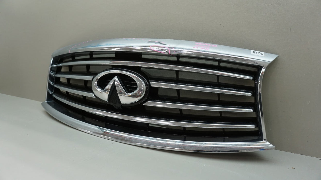 2013-2015 INFINITI JX35 QX60 FRONT UPPER MAIN GRILLE W/CAMERA 62310 3JA0B OEM
