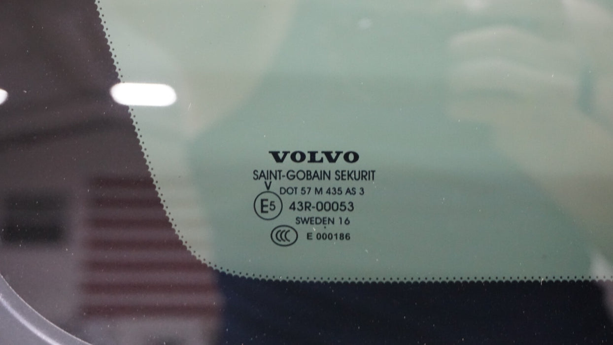 2014-2017 VOLVO XC60 REAR LEFT QUARTER WINDOW 43R-00053 OEM 17 15 16 17