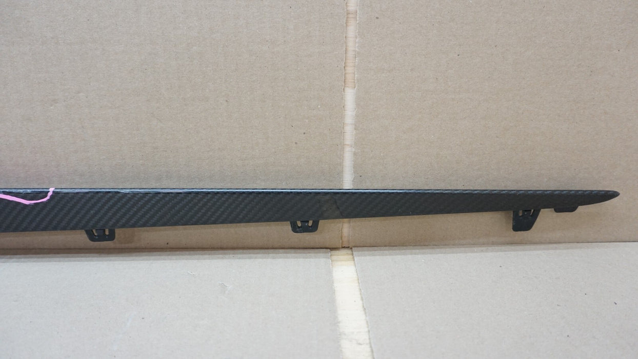 MERCEDES-BENZ W213 E63 AMG (S) CARBON FIBER SIDE SKIRT INSERTS OEM