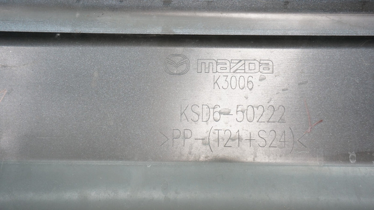 2022-2024 MAZDA CX5 CX-5 REAR LOWER BUMPER VALANCE PANEL OEM KSD6-50222