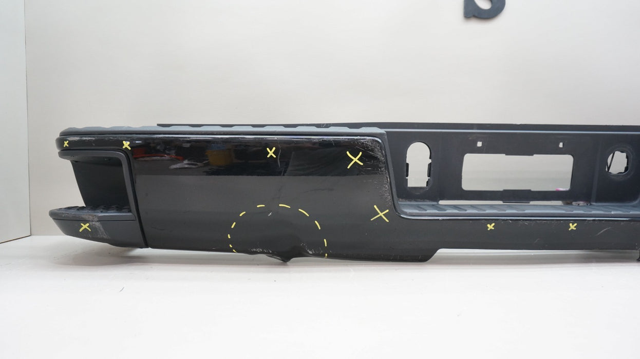 2014-2018 GMC SIERRA / CHEVROLET SILVERADO 1500 REAR METAL BUMPER OEM 84078016