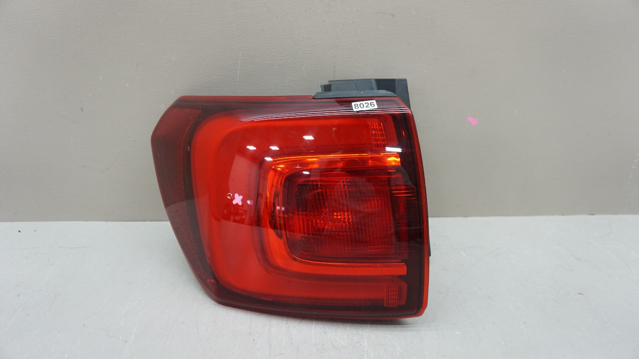 2017-2019 GMC ACADIA REAR LEFT DRIVER SIDE OUTER TAIL LIGHT OEM