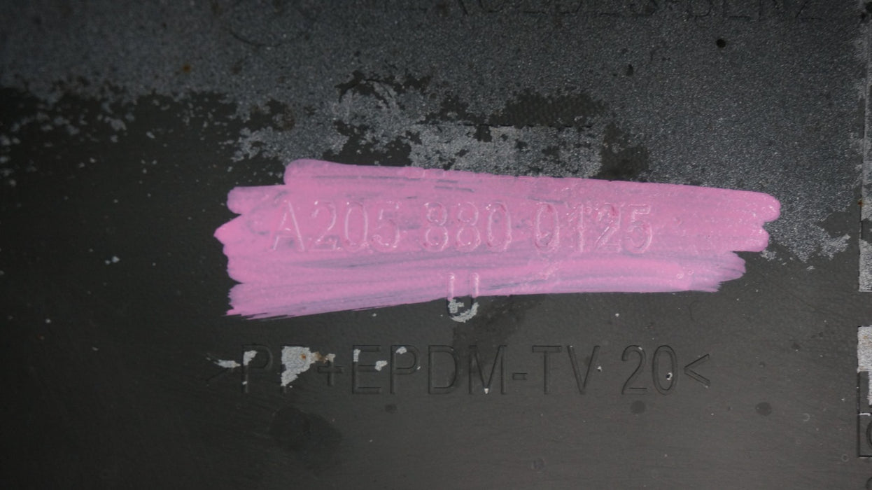 2015-2018 MERCEDES-BENZ C-CLASS W205 FRONT BUMPER COVER PANEL OEM A2058800125