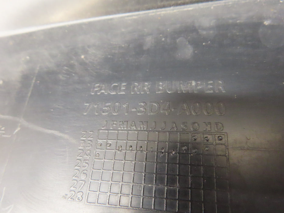 2023-2024 HONDA CR-V CRV REAR BUMPER COVER OEM