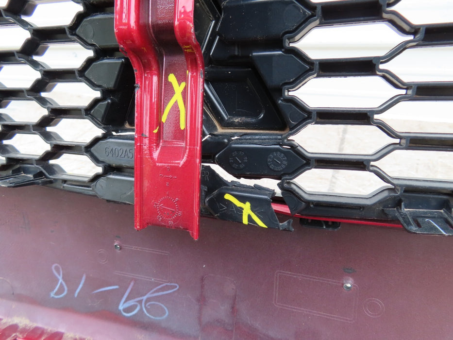 2017-2019 MITSUBISHI MIRAGE FRONT BUMPER COVER W/ GRILLE GRILL OEM 6400H290ZZ