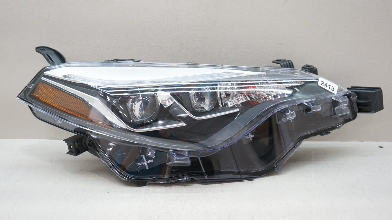 2017-2019 TOYOTA COROLLA FRONT RIGHT PASSENGER SIDE LED HEADLIGHT CAPA