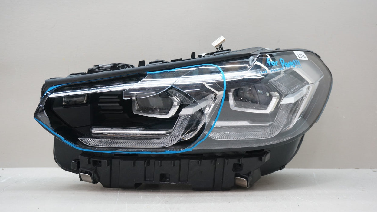 *FOR PARTS*2022-2024 BMW X3 X4 G01 G02 FRONT LEFT DRIVERS SIDE HEADLIGHT LED OEM