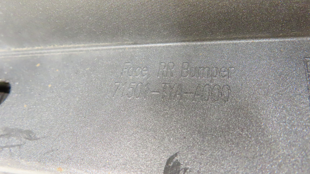 2020 2022 ACURA MDX REAR BUMPER COVER OEM