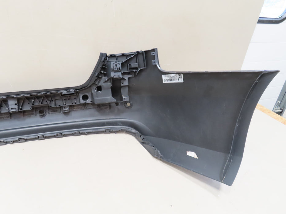 2013-2016 AUDI A4 SEDAN REAR BUMPER COVER PANEL W/ SENSOR HOLE OEM 8K5807511G