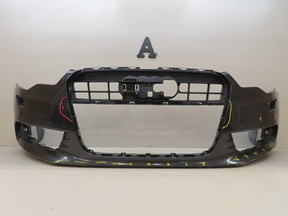 2012 2013 2014 2015 AUDI A6 FRONT BUMPER COVER OEM 4G0807437