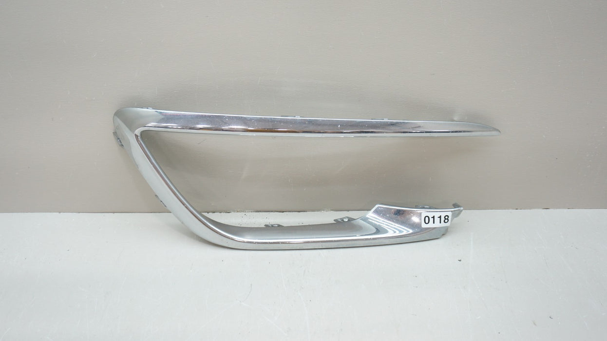 2017-2020 LINCOLN MKZ FRONT RIGHT PASSENGER SIDE BUMPER CHROME TRIM OEM
