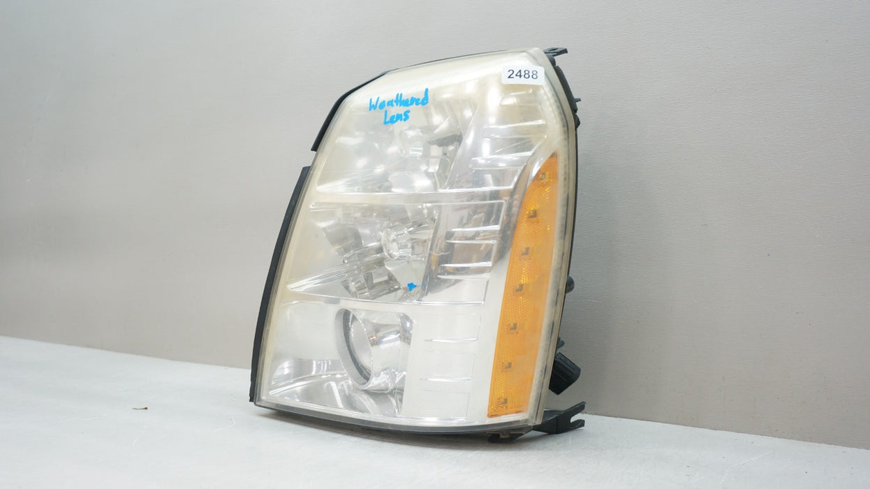 2007-2014 CADILLAC ESCALADE FRONT LEFT DRIVER SIDE XENON HEADLIGHT OEM