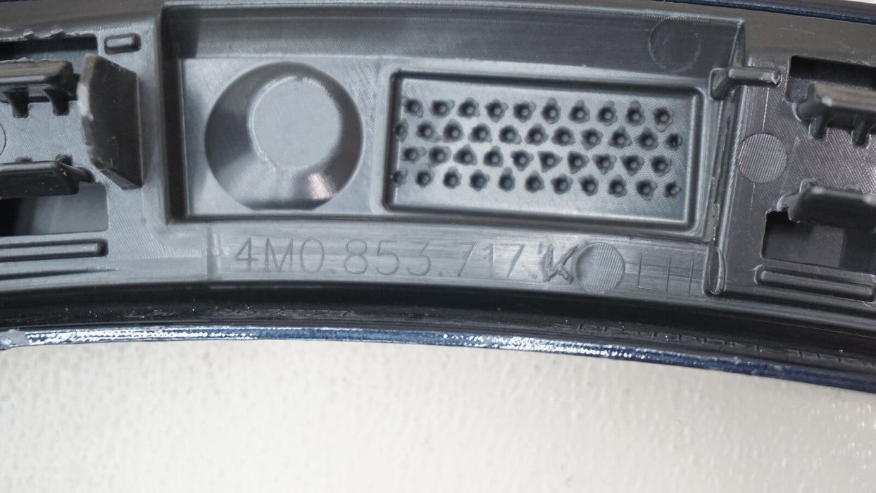 2020-2022 AUDI Q7 FRONT LEFT FENDER FLARE WHEEL ARCH MOLDING OEM 4M0853717K