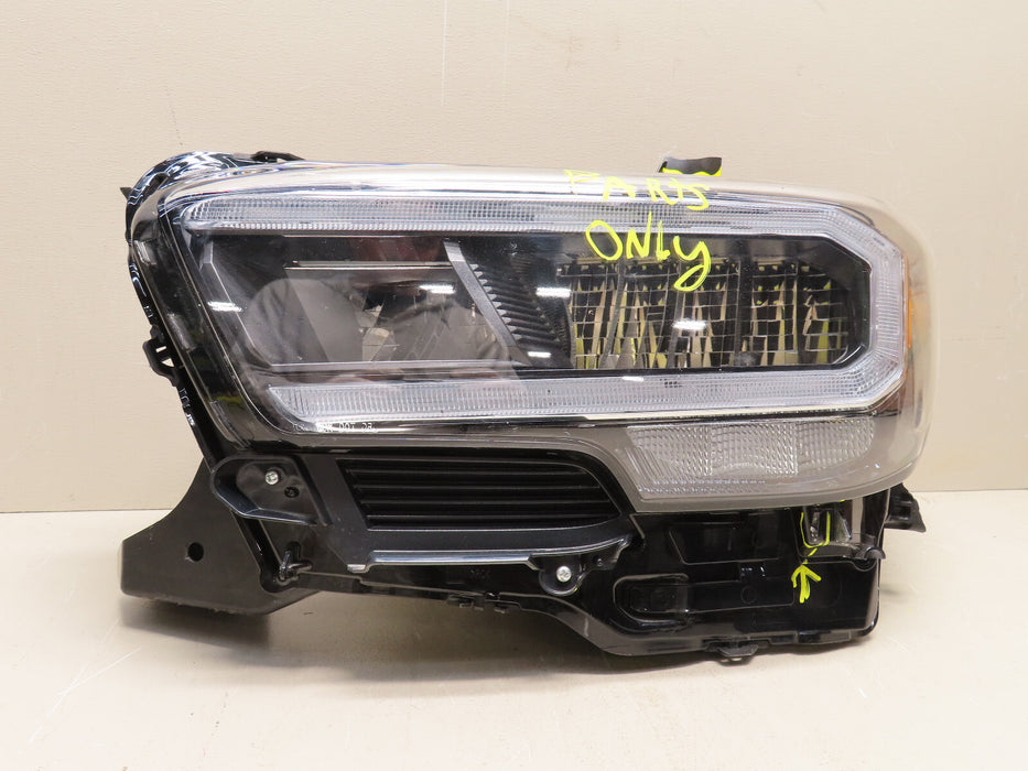 2020-2022 TOYOTA TACOMA FRONT LEFT DRIVER SIDE HEADLIGHT LED OEM PARTS ONLY