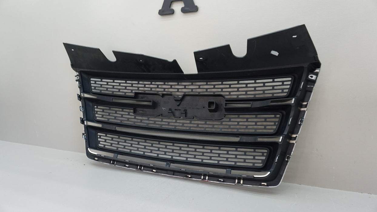 2010-2015 GMC TERRAIN FRONT BUMPER UPPER GRILL GRILLE OEM 25914588