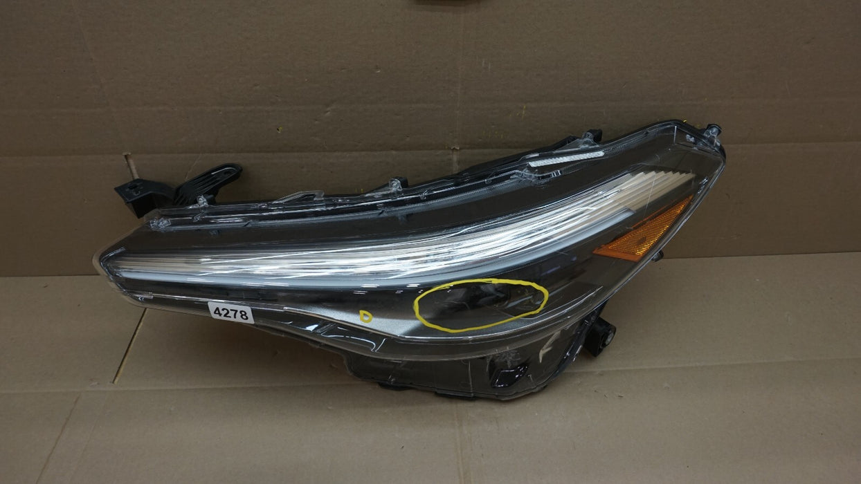 2021-2023 TOYOTA COROLLA CROSS FRONT LEFT DRIVERS SIDE HEADLIGHT LED OEM