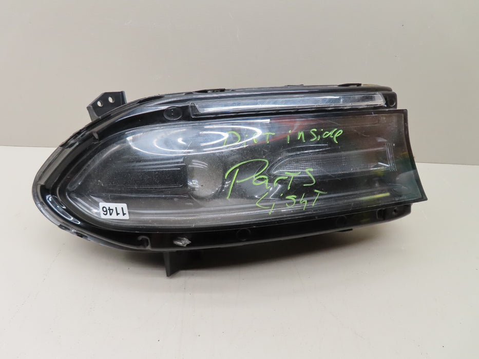 2015-2020 DODGE CHARGER FRONT RIGHT PASSENGER SIDE HEADLIGHT HALOGEN LAMP OEM