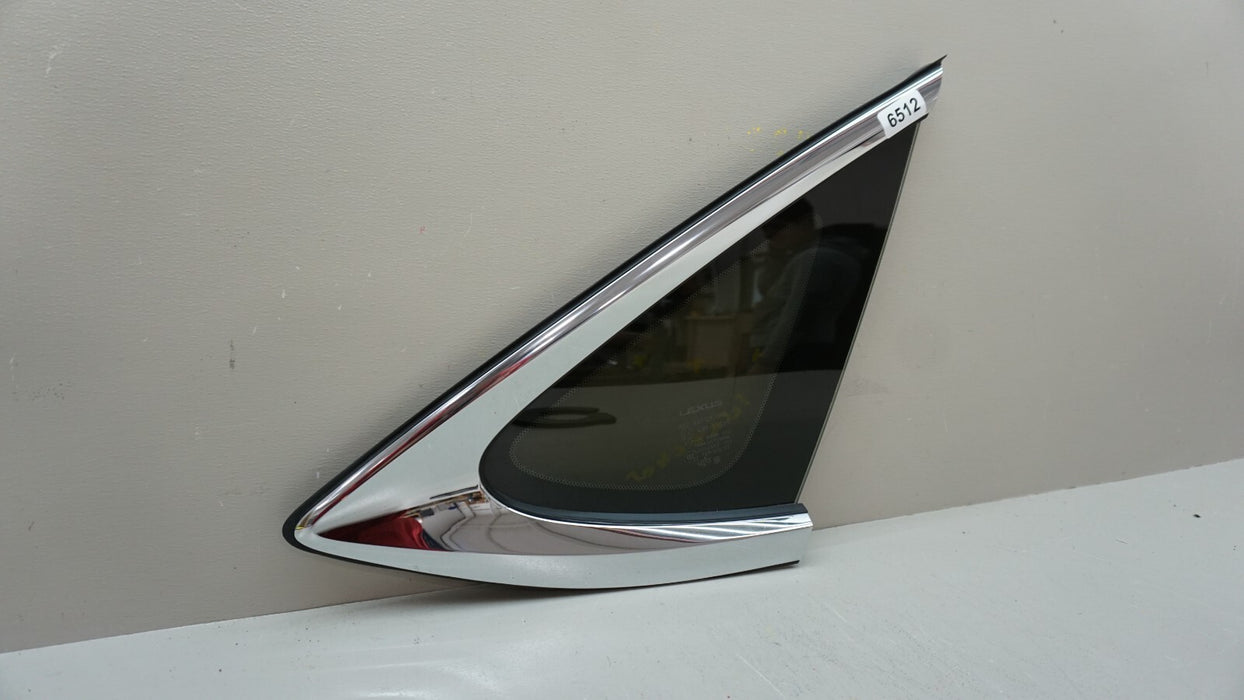 2018-2021 LEXUS LS500 REAR LH LEFT DRIVER SIDE QUARTER WINDOW GLASS OEM